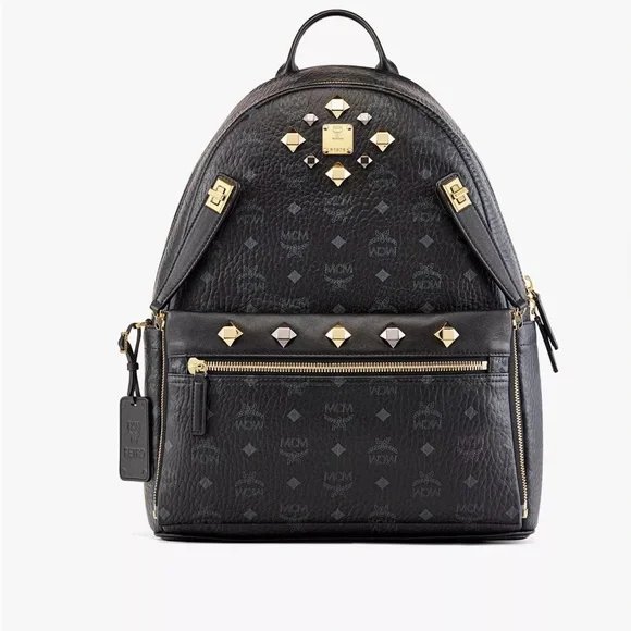 pre-loved MCM Dual Stark Backpack MCM Dual Stark Backpack (Cognac) Medium | eBay main image 2